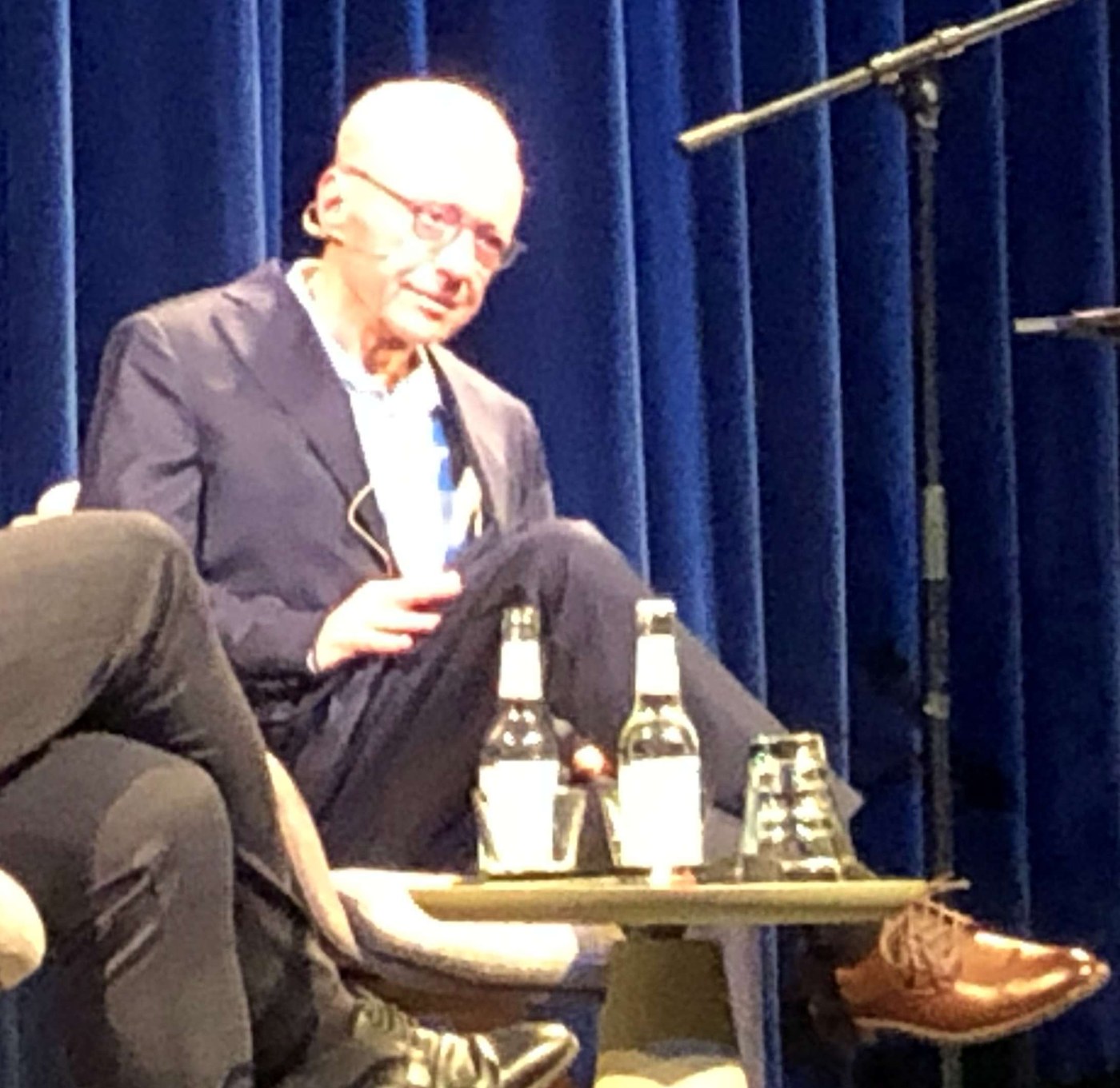 David Grossman bei der Thomas-Mann-Preisverleihung in den Lübecker Kammerspielen
